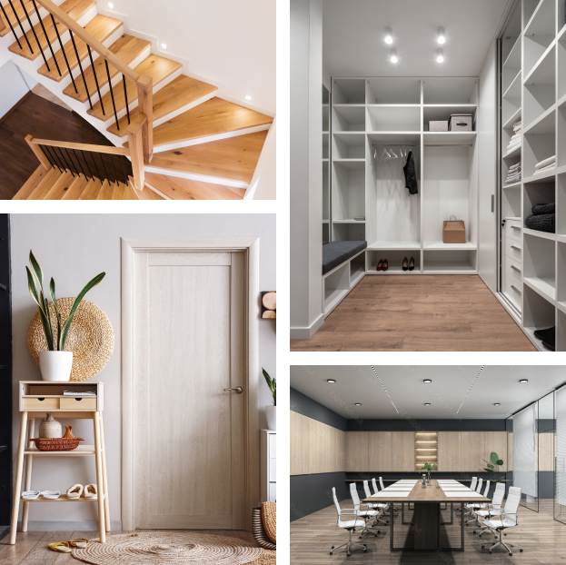 escaliers, portes, dressing et menuiseries intérieures